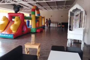 ALQUILER DE SALON, JUEGOS PARA EVENTOS, INFLABLES, CANDY BAR, ETC.