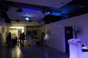 Azul Marino Salon De Fiestas