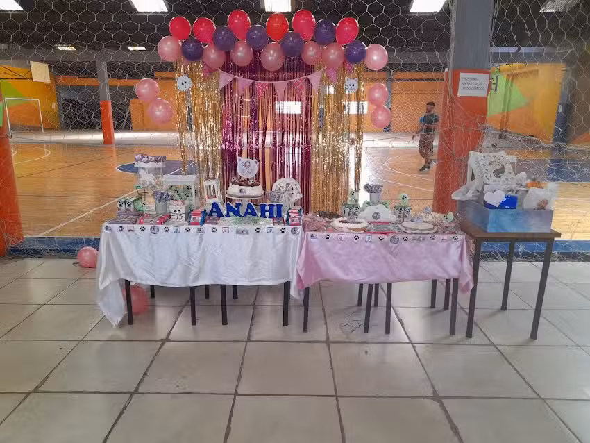 Canchas y salon de fiestas