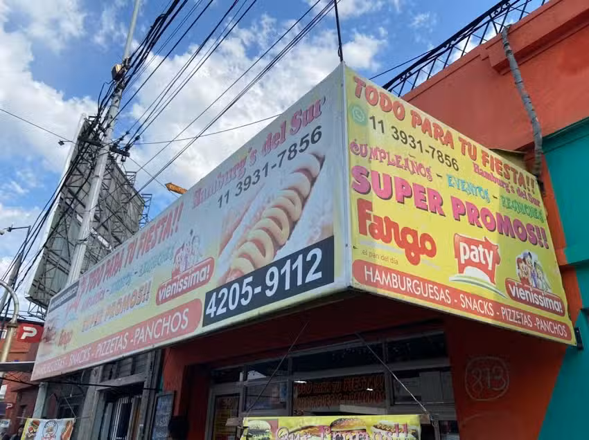 Hamburguesas del Sur.