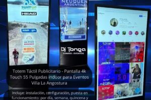 Pantalla Led Táctil Villa La Angostura