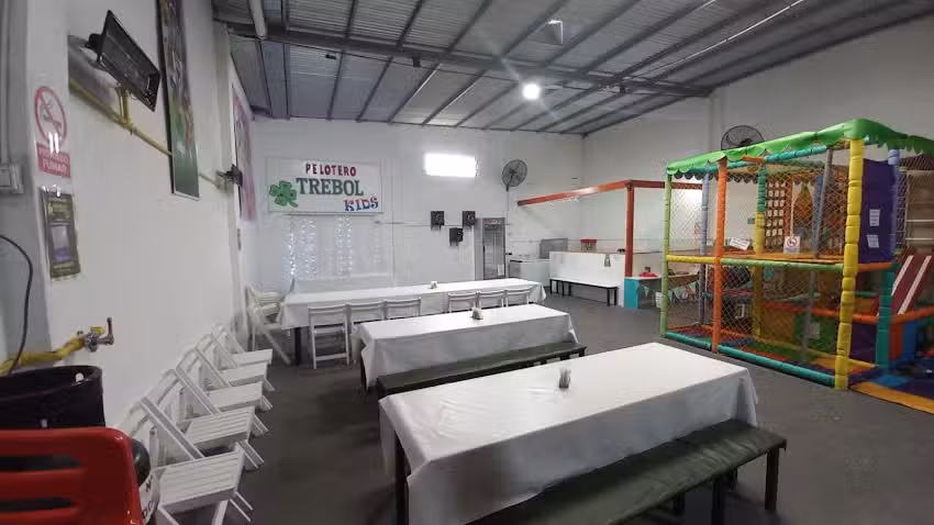 Pelotero trebol kids