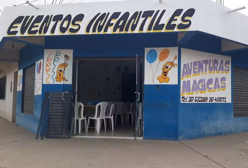 Salon de eventos AVENTURAS M&Aacute;GICAS