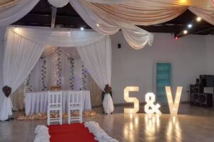 Sal&oacute;n de fiestas Turquesa