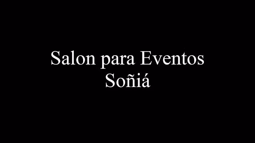 SALON PARA EVENTOS SO&Ntilde;I&Aacute;